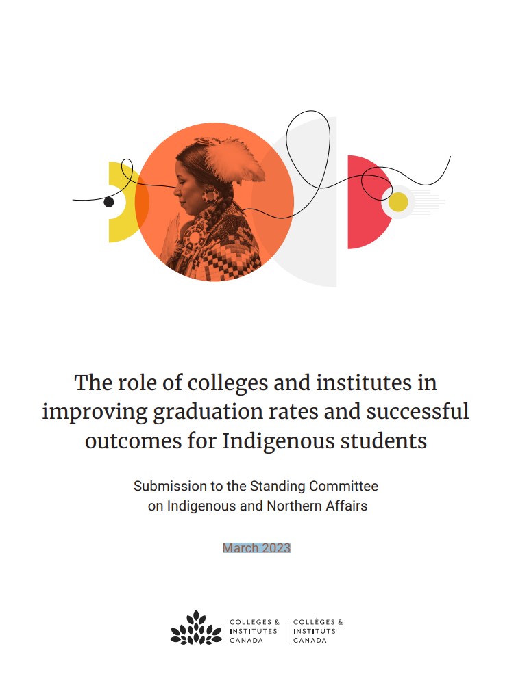 The role of colleges and institutes in improving graduation rates and successful outcomes for Indigenous students