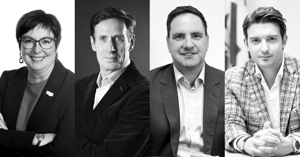 CICan's new Board memebrs for 2026-27: Julie Gasse, Derek Dobson, Sean Junor, and Steve Brabant.